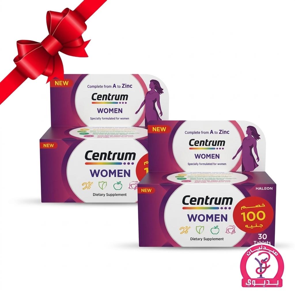CENTRUM WOMEN 30 TAB X2 100EGP OFF