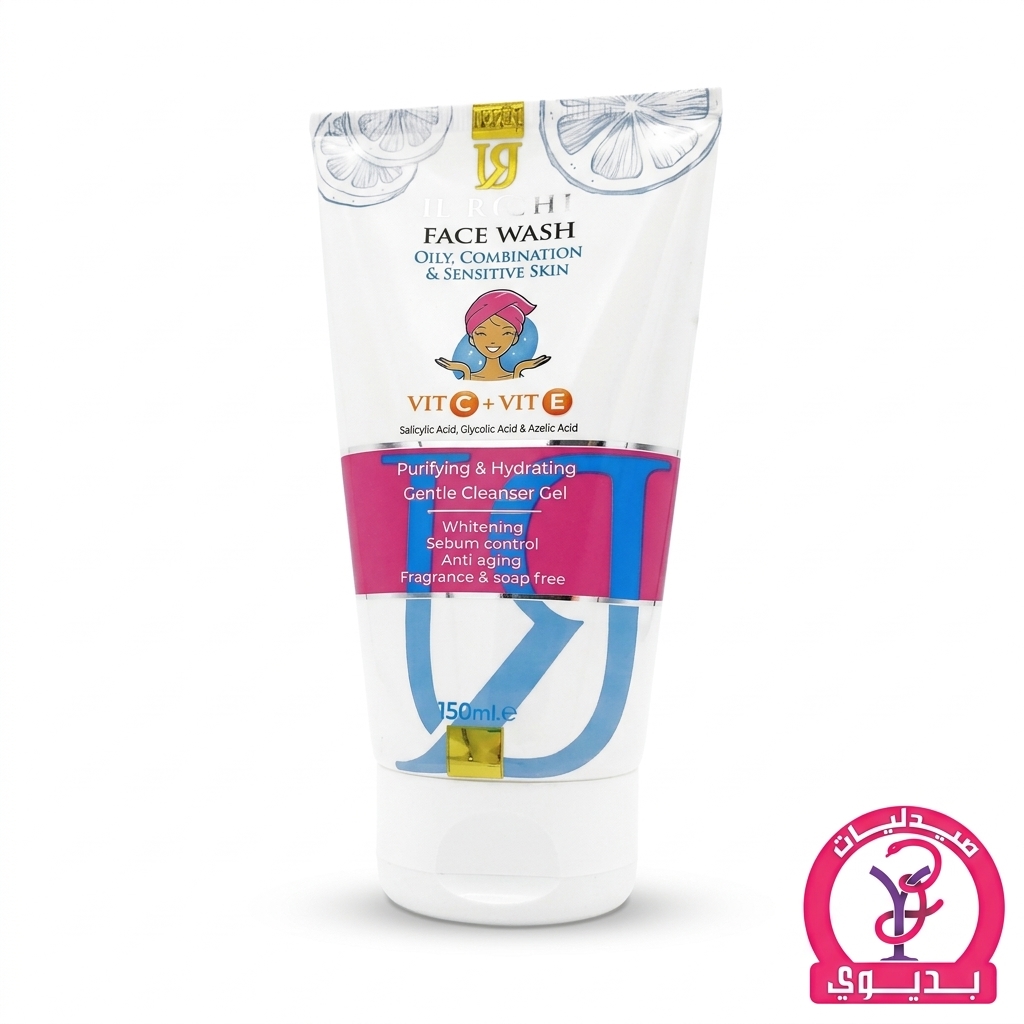 U-RICHI FACE WASH OILY,COMBINATION & SENSETIVE SKIN 150ML
