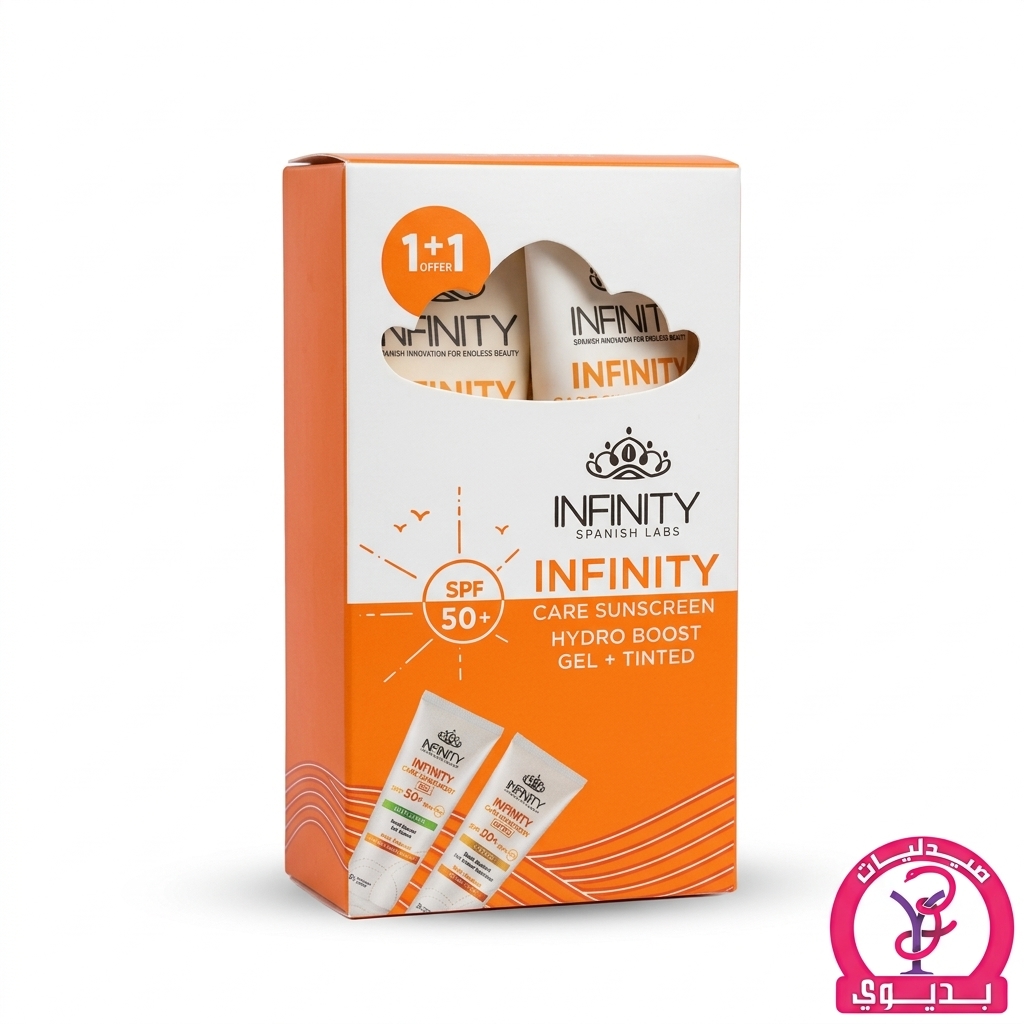 INFINITY SUNSCREEN HYDRO BOOST GEL+TINTED