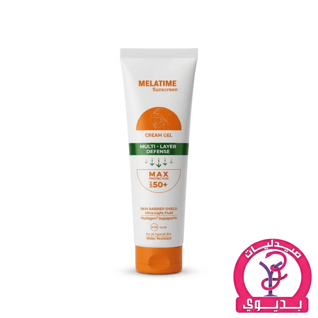 MELATIME SUNSCREEN CREAM GEL MAX 50+