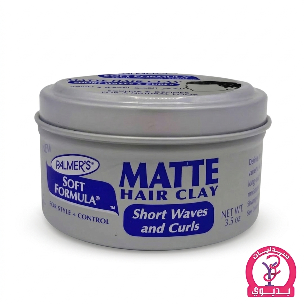 PALMERS MATTE HAIR CLAY SHORT WAVES & CURLS 100G