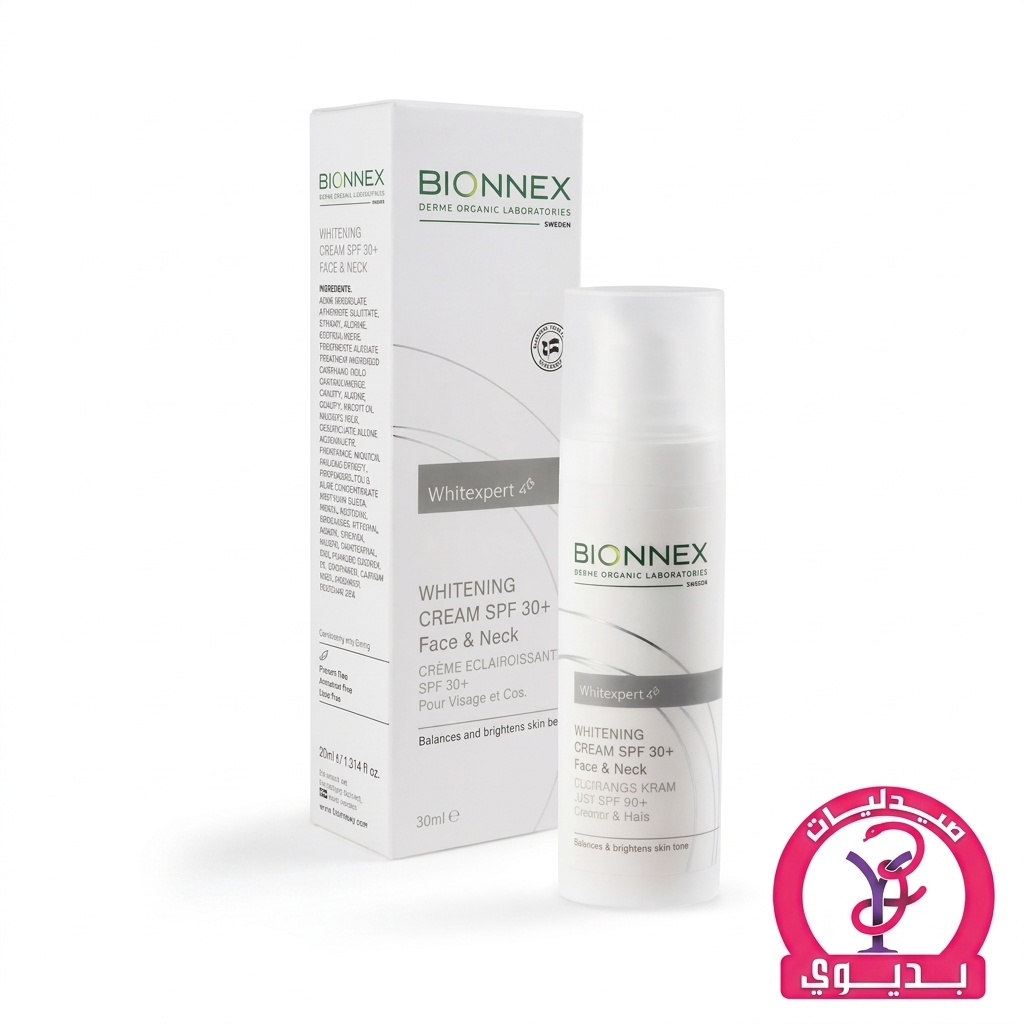 BIONNEX WHITEXPERT WHITENING CREAM SPF 30+ FACE & NECK 30 ML