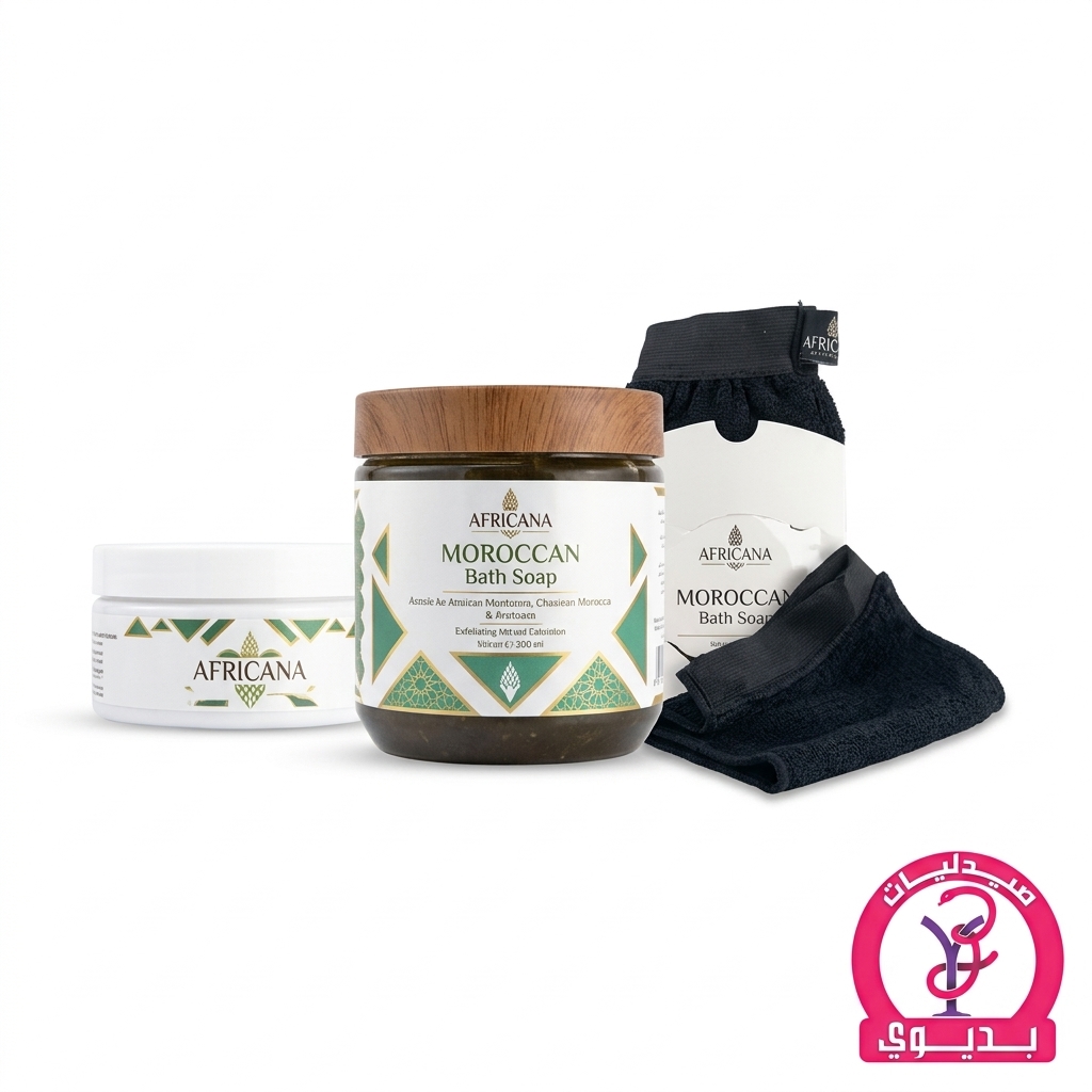 AFRICANA BATH BUNDLE OLIVE OIL300 GM