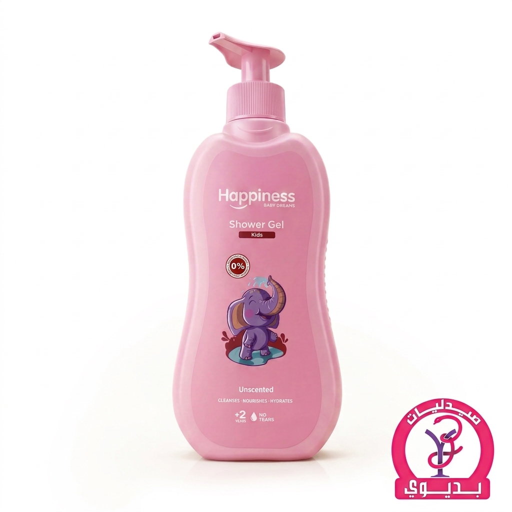 HAPPINESS SHOWER GEL KIDS UNSCENTED 400ML
