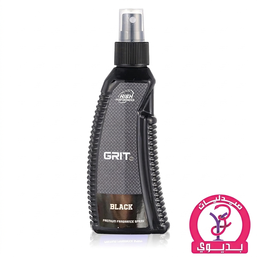 GRIT BODY SPLASH MEN BLACK 200ML