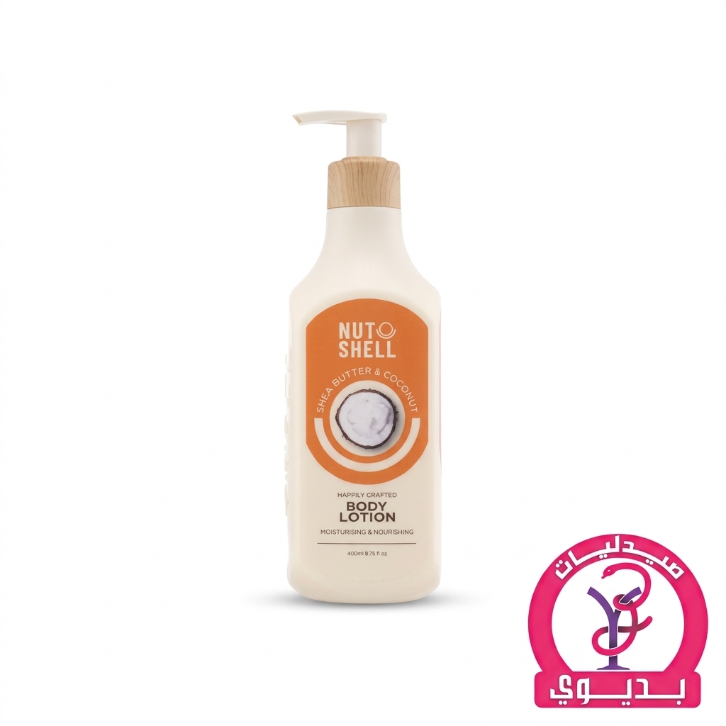 NUTSHELL BODY LOTION SHEA BUTTER & COCONUT 465ML