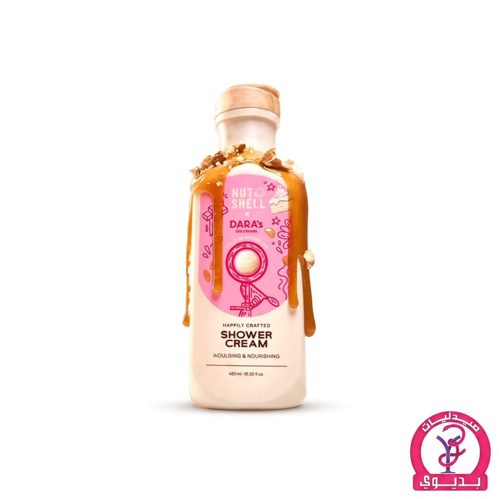 NUTSHELL SHOWER CREAM DARA'S ICE CREAM 485ML