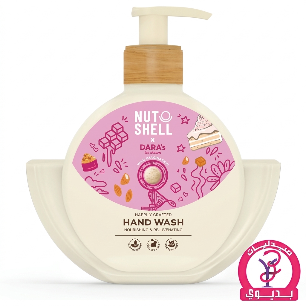 NUTSHELL HAND WASH DARA'S CREAM WATER 375ML