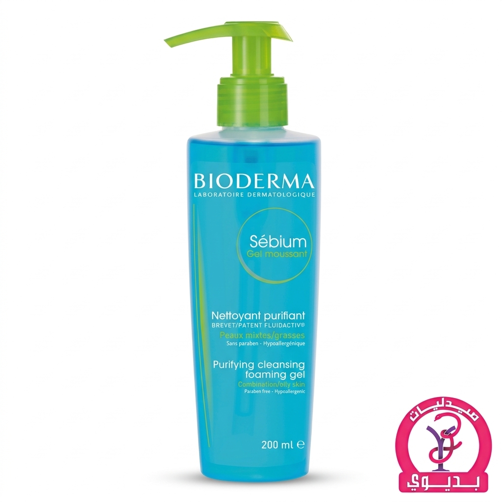BIODERMA SEBIUM GEL MOUSSANT FOAMING TUBE 200ML