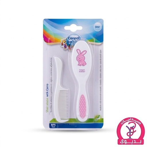 CANPOL BABY BRUSH WITH COMB