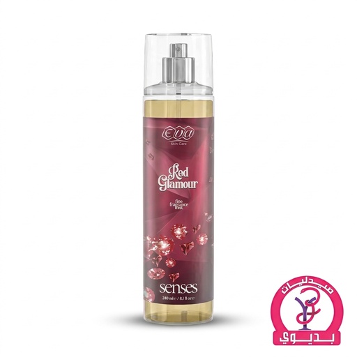 EVA BODY SPLASH RED GLAMOUR 240ML