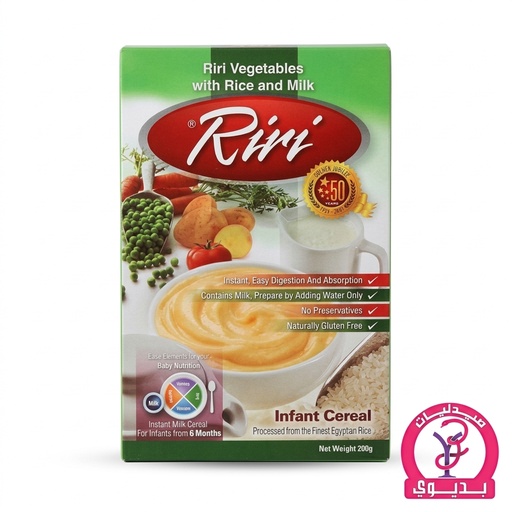 RIRI MIXED VEGETABLES 200GM خضروات