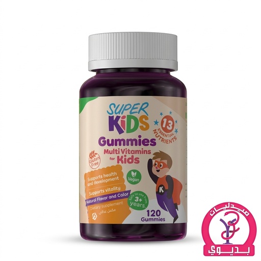 SUPER KIDS GUMMIES MULTIVITAMINS 120 PIECES