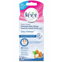 VEET FACE 20STRIPS ALMOND OIL