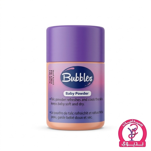 BUBBLES BABY POWDER 40GM