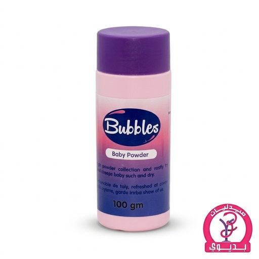 BUBBLES BABY POWDER 100GM