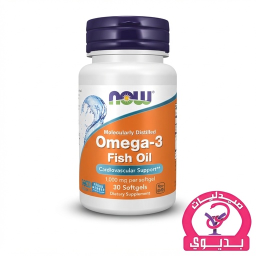 NOW OMEGA-3 30 SOFTGELS