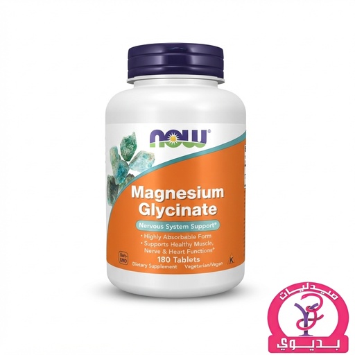 NOW MAGNESIUM GLYCINATE 180 TAB