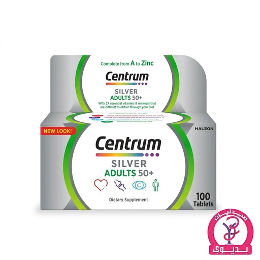 CENTRUM ADULTS SILVER 50+ 100 TAB