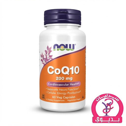 NOW COQ10 200MG 60 VEG CAP