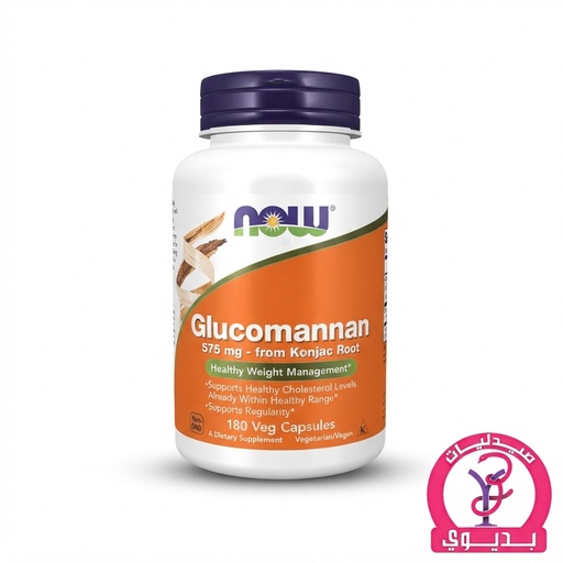 NOW GLUCOMANNAN 180 CAP