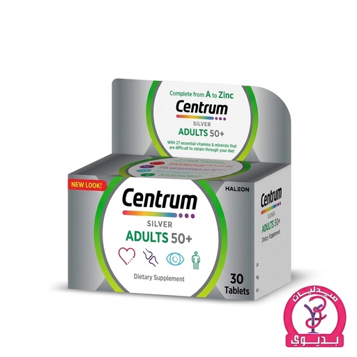 CENTRUM ADULTS SILVER 50+ 30 TAB
